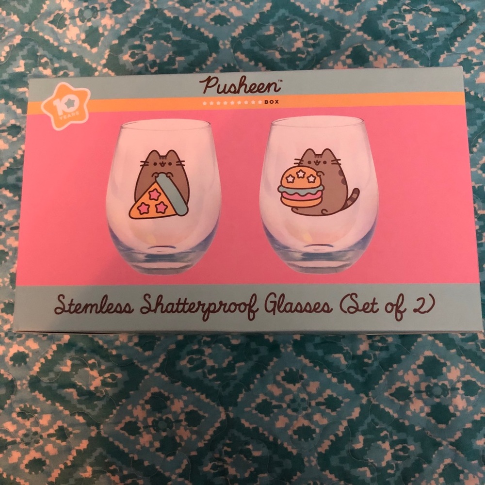 Pusheen Stemless Glasses